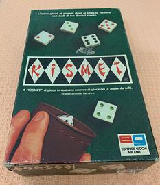 Collezionismo, gioco da tavolo “Kismet” anni’80