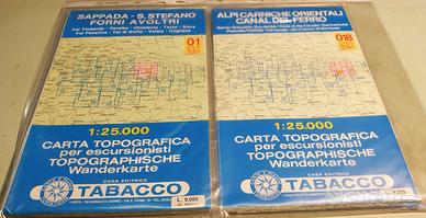 Cartografia sentieri ed escursioni