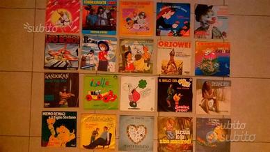 Dischi 45 Sigle Cartoni animati in TV anni 70 80