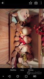 Collezione 7 nani disney peluches