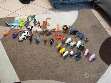 Animali in plastica 