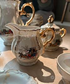 Servizio da caffe in porcellana