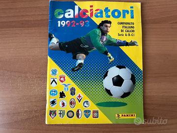 Album Figurine Calciatori Panini 1992-1993