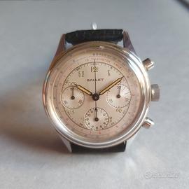 GALLET Multichron 12 Valjoux 72 cronografo vintage