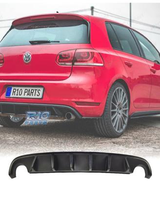 DIFFUSORE VOLKSWAGEN VW GOLF 6 LOOK GTI USCITA DA 