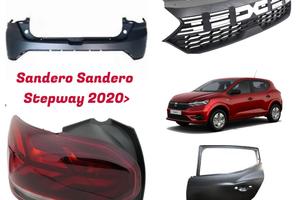 DACIA SANDERO STEPWAY frontale cofano parafango