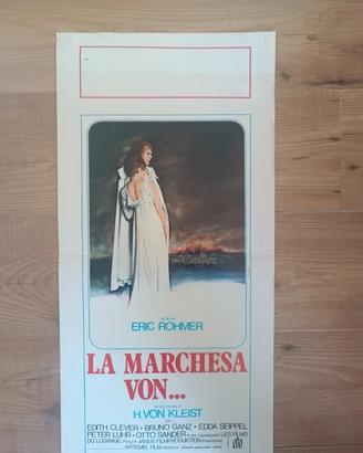 Manifesto originale La marchesa von Eric