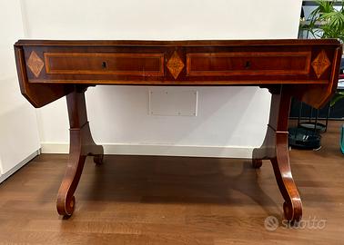 ELEGANTE SCRIVANIA ANTICA DELLA FINE DEL 1800