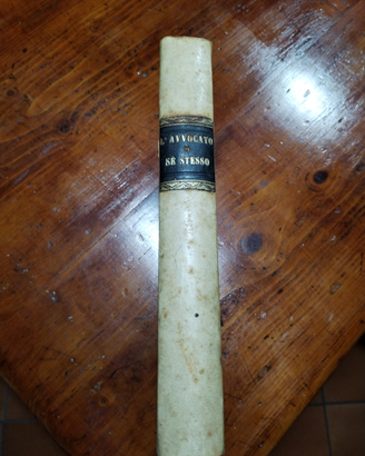 L'AVVOCATO DI SÉ STESSO (IV edizione) 1864