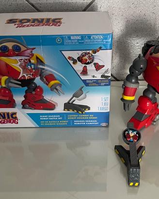 Set di robot gigante Eggman di Sonic The Hedgehog