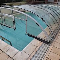 Copertura scorrevole per piscine