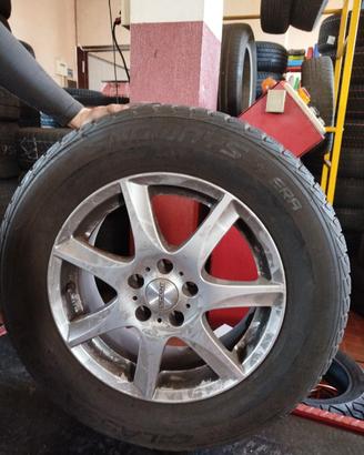 cerchi in lega con gomma invernale