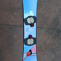 Snowboard Sporten 126 cm con attacchi
