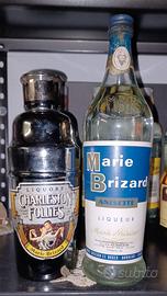 BOTTIGLIA ANNI 60 E MIXER (VUOTO) MARIE BRIZARD