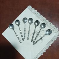 cucchiaini da caffè placcati argento