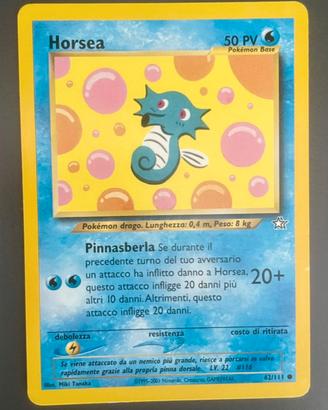 Horsea mazzo neo genesis