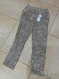 Pantalone con paillettes