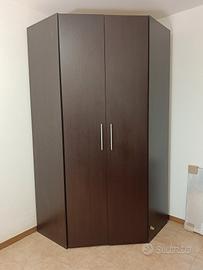 Cabina armadio angolare 