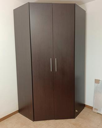 Cabina armadio angolare 