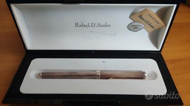 Penna stilografica in argento Raphael D'Andre