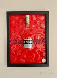 Quadro Campari 32x42 cm