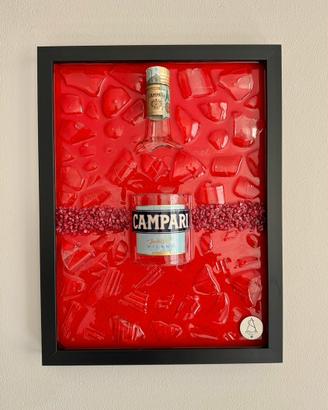 Quadro Campari 32x42 cm