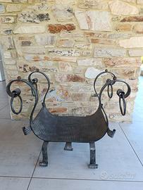 Porta legna rustico design 