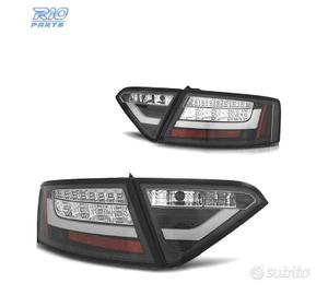 FANALI A LED BAR NERI AUDI A5 07-11