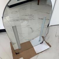 Specchio contenitore bagno con luce led