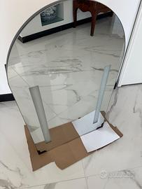 Specchio contenitore bagno con luce led