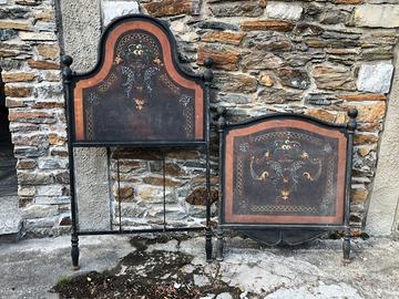 Testate letto singolo antiche originali