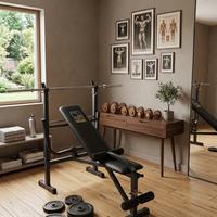 Panca, bilanciere e dischi