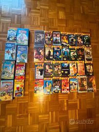 Lotto di n° 35 cassette VHS - anni 1990-2000
