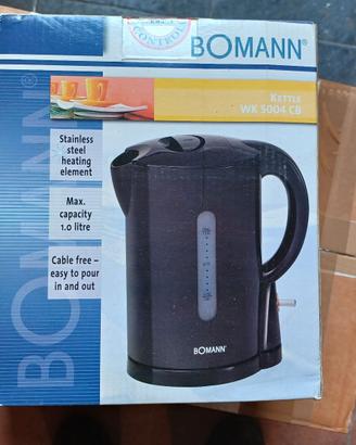 BOMANN bollitore senza fili 1 lt 1000Watt