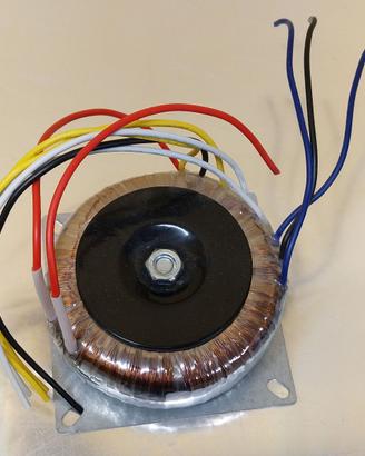 trasformatore 200w 28+28volt 12+12volt 12volt