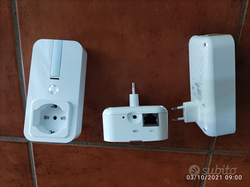 Modem Vodafone station Revolution con 4 Powerline