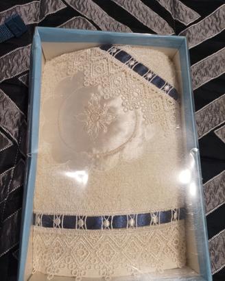 set 1asciugamani+1ospite nuovo 