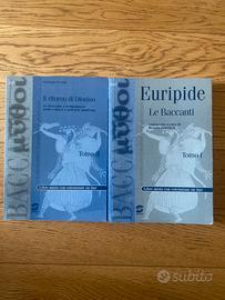 Libri (Tomi) “Le Baccanti e Il ritorno di Dioniso”