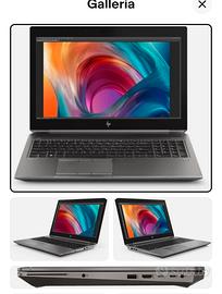 HP ZBook 15  worstation gaming G6 15.6", i7-9750H 