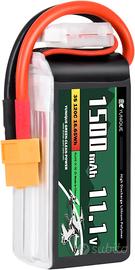 Batteria LiPo 11.1V 1500mAh 120C XT60 RC