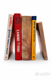 Mix di 5 libri di narrativa vintage