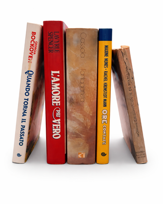 Mix di 5 libri di narrativa vintage