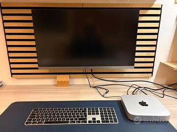 Macmini m2 512GB +monitor+ tastiera