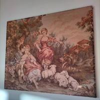 arazzo da parete con telaio legno 