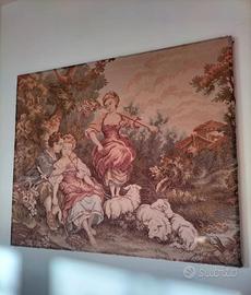 arazzo da parete con telaio legno 