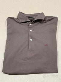 Polo Fay color fango XL
