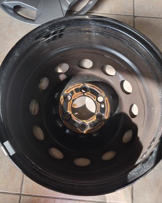 4 cerchi in acciaio Ford  mis 16 a 5 bulloni