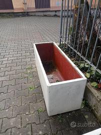 Fioriere in cemento