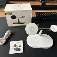 Caricatore wireless MagSafe + Apple Watch + Air Po