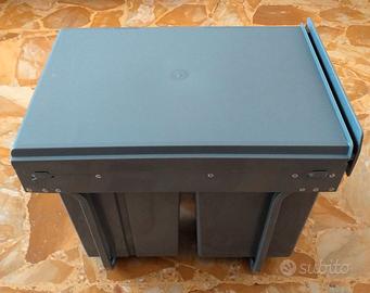 PATTUMIERA ESTRAIBILE CON CESTELLI